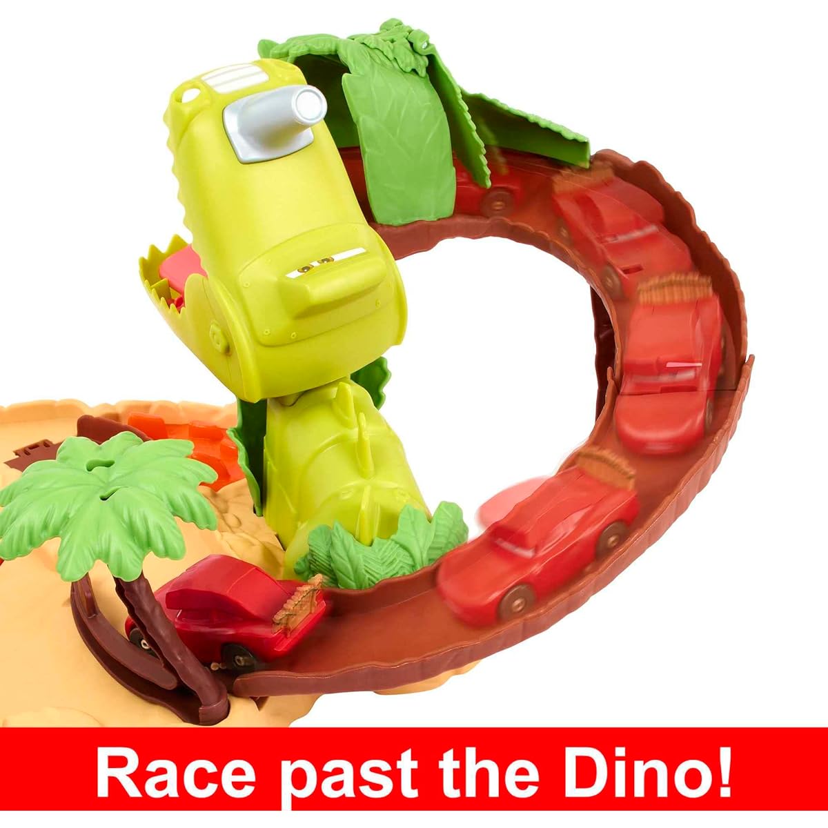 Disney Cars Toys Disney Pixar Cars on the Road Dinosaur Playground Playset
