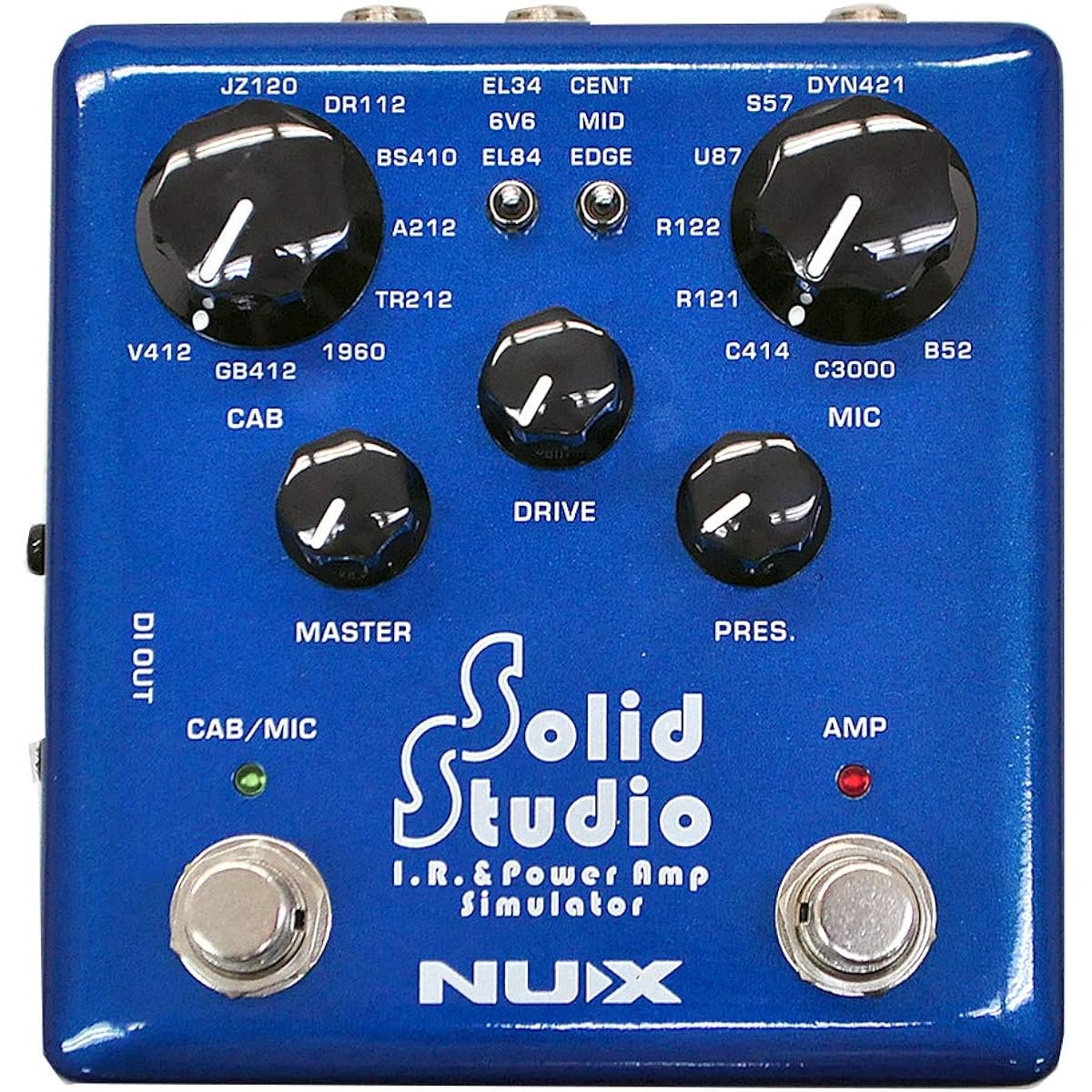 NUX Guitar Effector Solid Studio IR & Power Amp Simulator