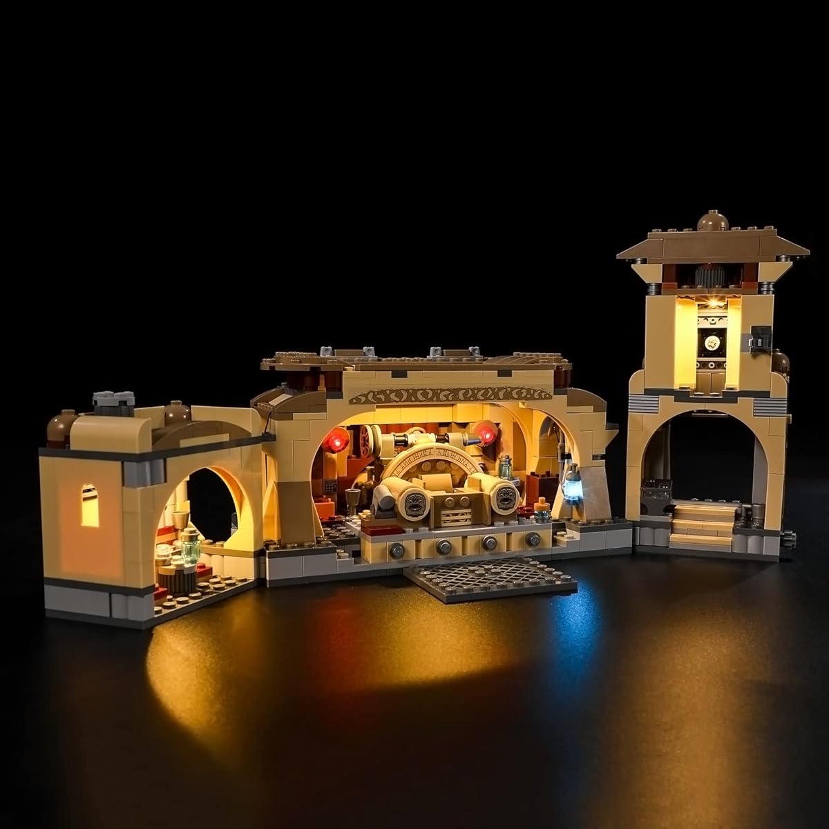 Lightailing LED Light for Lego 75326 Boba Fett's Throne Room Building Blocks Model - Model Set Not Included