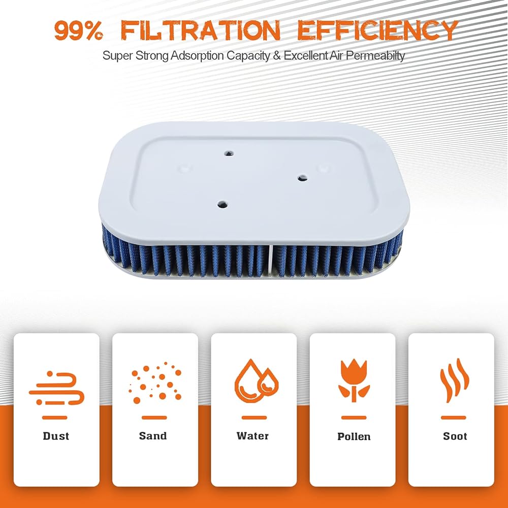 HD-8834 Air Filter Replacement for Harley Davidson Sportster XL883 XL1200L XL1200N XL1200C XL1200X XL883C XL1200R XLH883 2004-2013 29331-04
