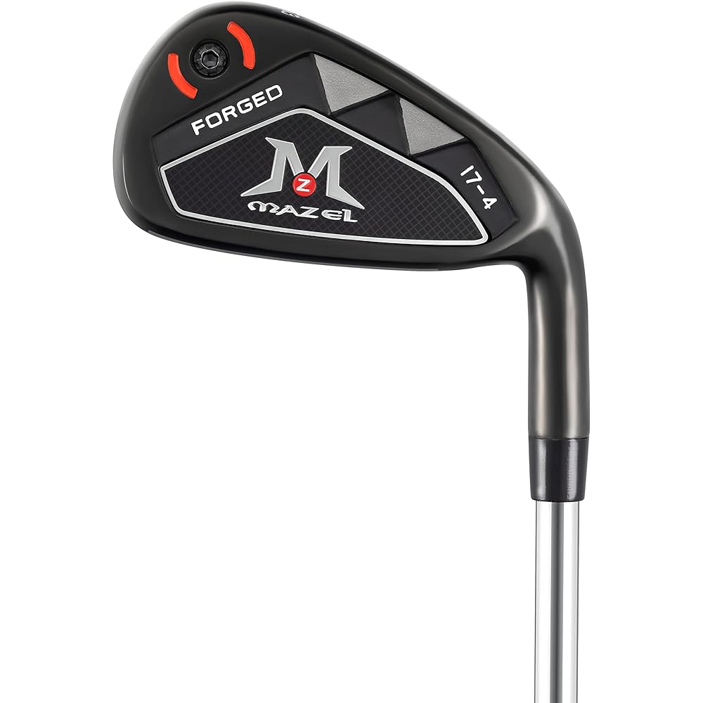 MAZEL FORGED Golf Club Iron Set Steel Shaft 9 Piece Set (Count: 3, 4, 5, 6, 7, 8, 9, PW, SW) Men's Right Hand Without Bag/Clubs Only