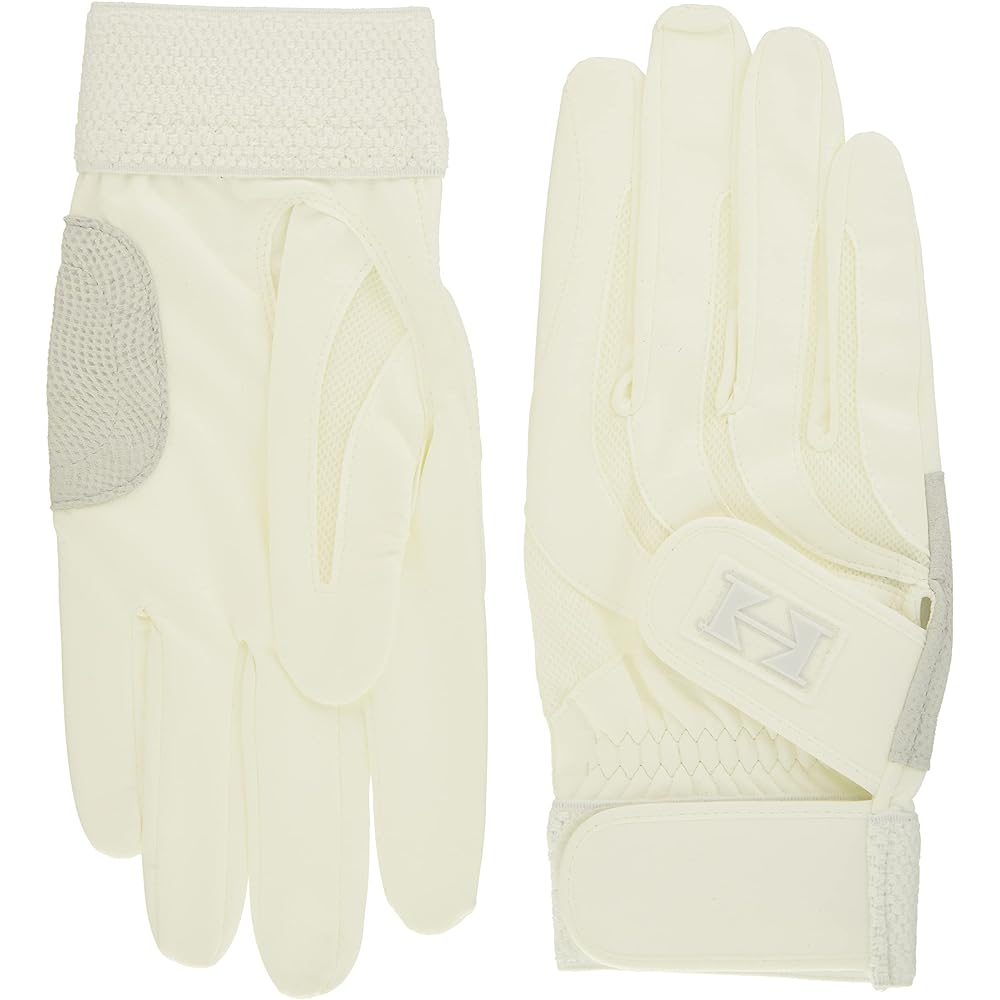 Hi-GOLD High school baseball compatible double band batting gloves (for both hands) YH-100W