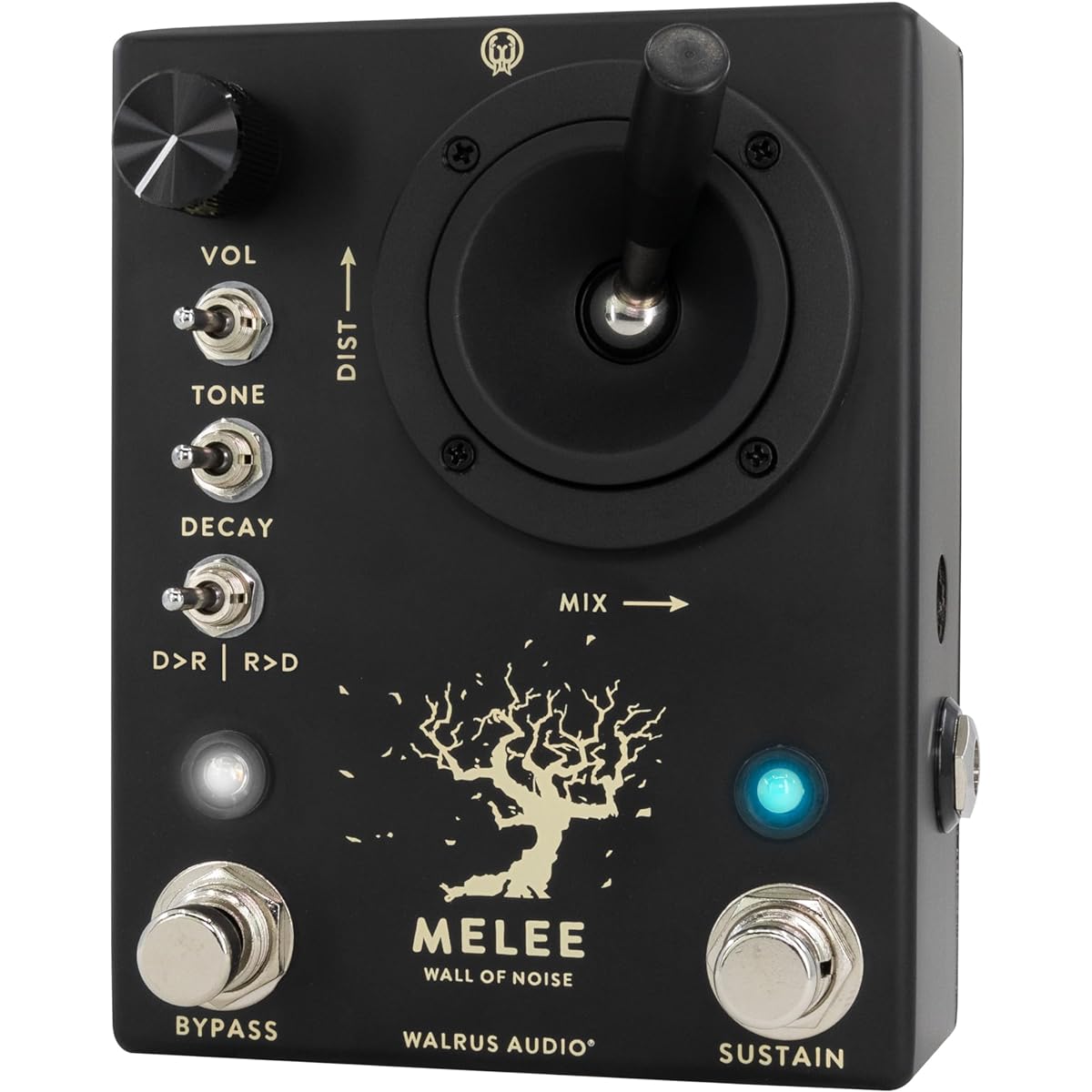 WALRUS AUDIO Melee Wall of Noise Distortion/Reverb WAL-MELEE BLACK