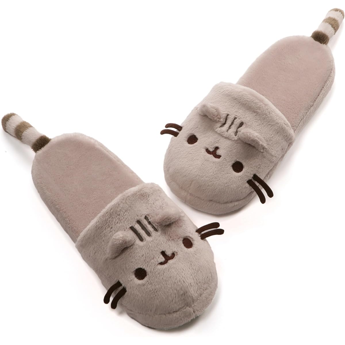 GUND Slippers/Room Shoes Gray W12.5×H6.25×D30cm Pusheen the Cat 4053798