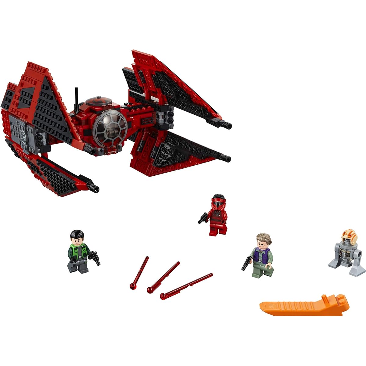 LEGO Star Wars Resistance Major Vonreg’s TIE Fighter 75240 Building Kit, New 2019 (496 Pieces)