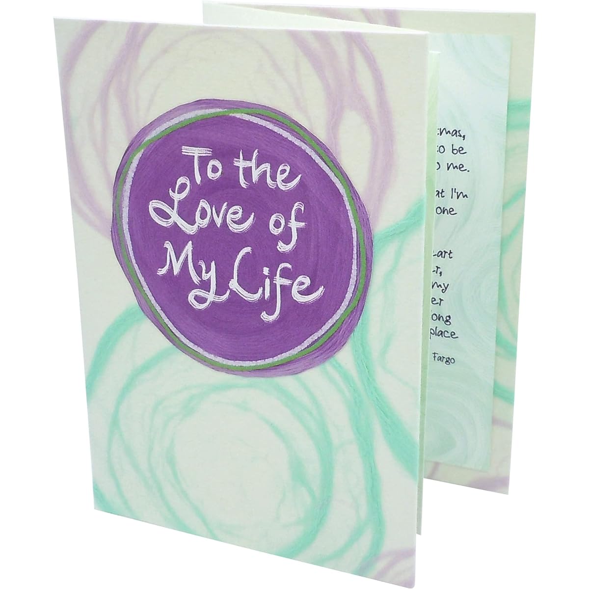 Blue Mountain Arts Love Card Romantic Card Anniversary Card Just Because Card Thinking of You Card (To the Love of My Life)