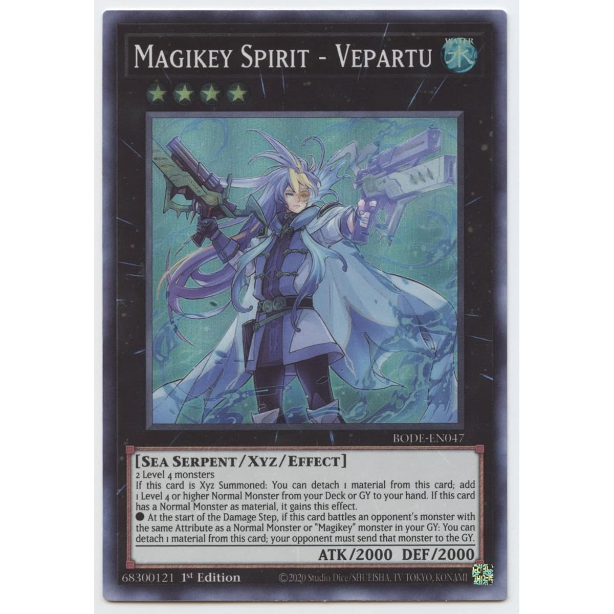 Magicy Spirit-Vepartu-BODE-EN047-Super Rare-First Edition.