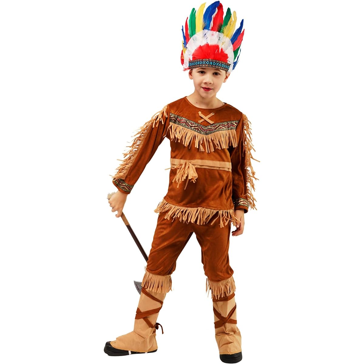 PGOND Boys Indian Halloween Cosplay Costume
