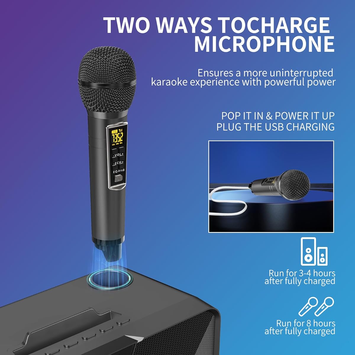 Karaoke machine LSMOEO-317Black