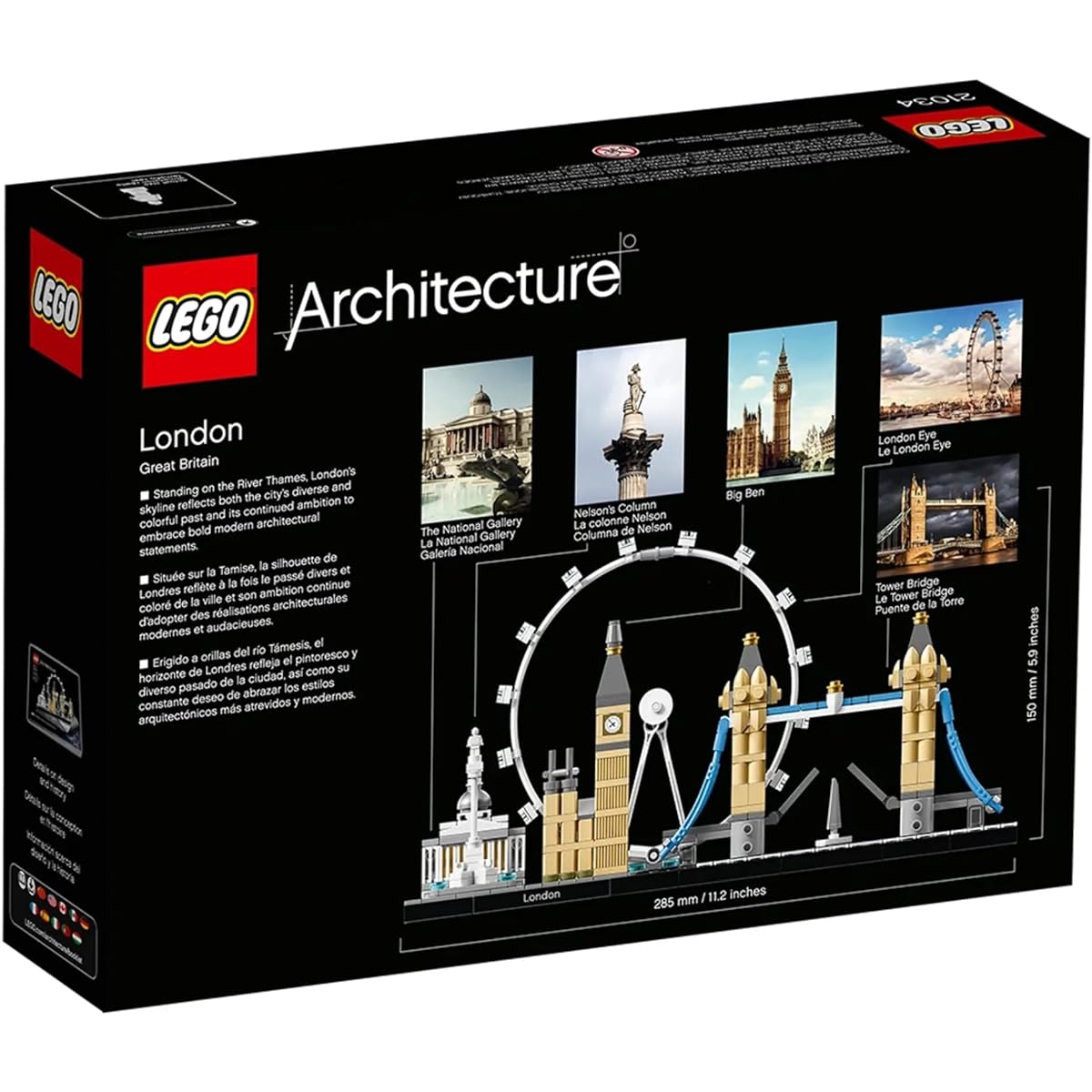 LEGO Architecture 21034 London Skyline Collection (468 pieces)