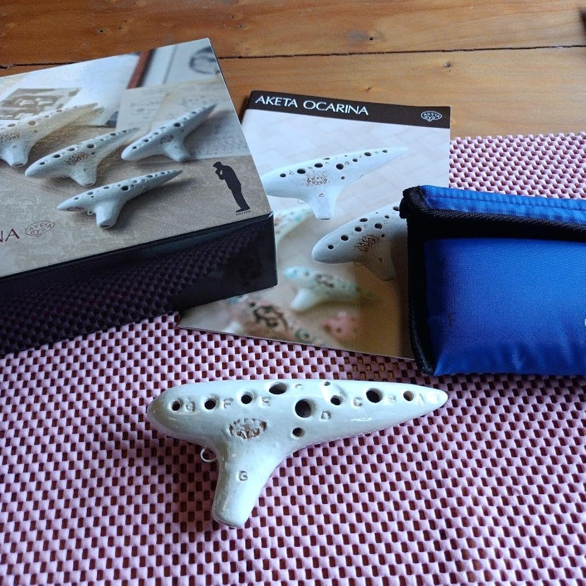 Aketa Ocarina Soprano G Tube Box Case Catalog. CG