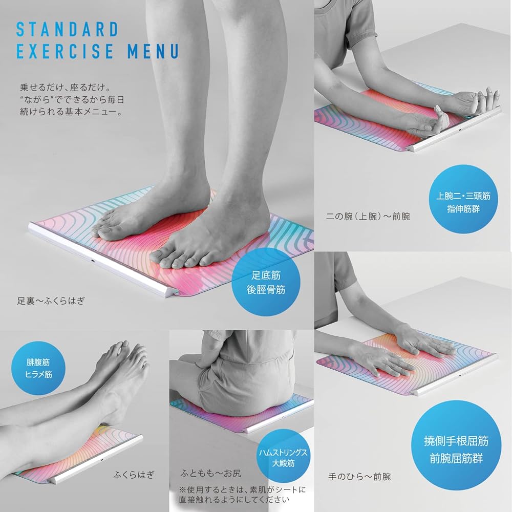 Atex EMS Equipment Feet Legs Arms Thighs Buttocks Lourdes Style EMS Sheet Graceful Days 2022SS Limited Floral Pattern AX-KXL5700gds