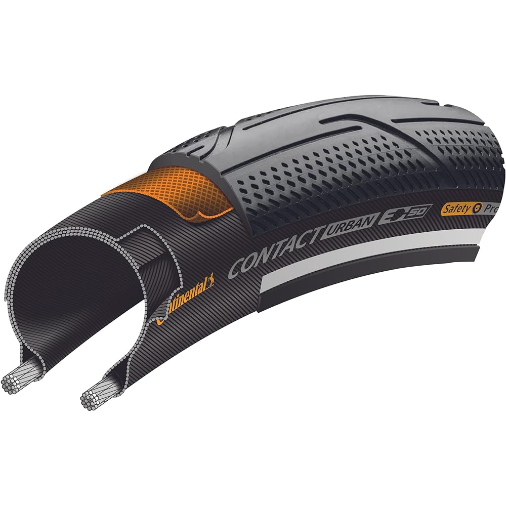Continental CONTACT URBAN REFLEX 700x28C (28-622) wire bead clincher tire 1 piece