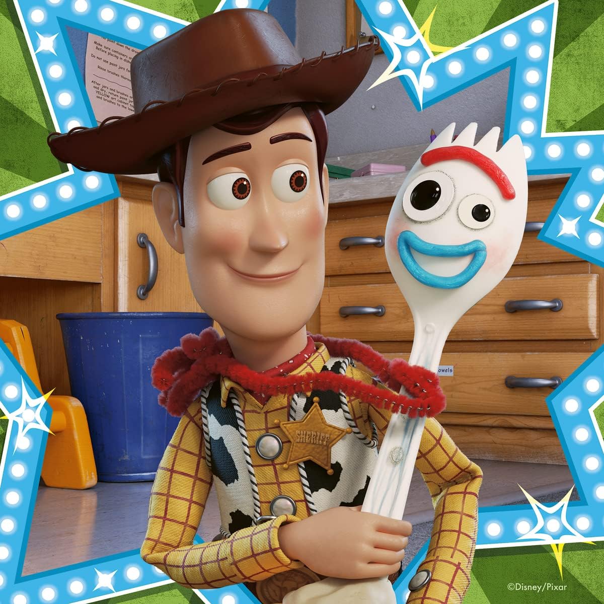 Ravensburger 08067 Disney Pixar Toy Story 4-3 x 49 Piece Jigsaw Puzzle - Vakue 3 Piece Puzzle Set in Box