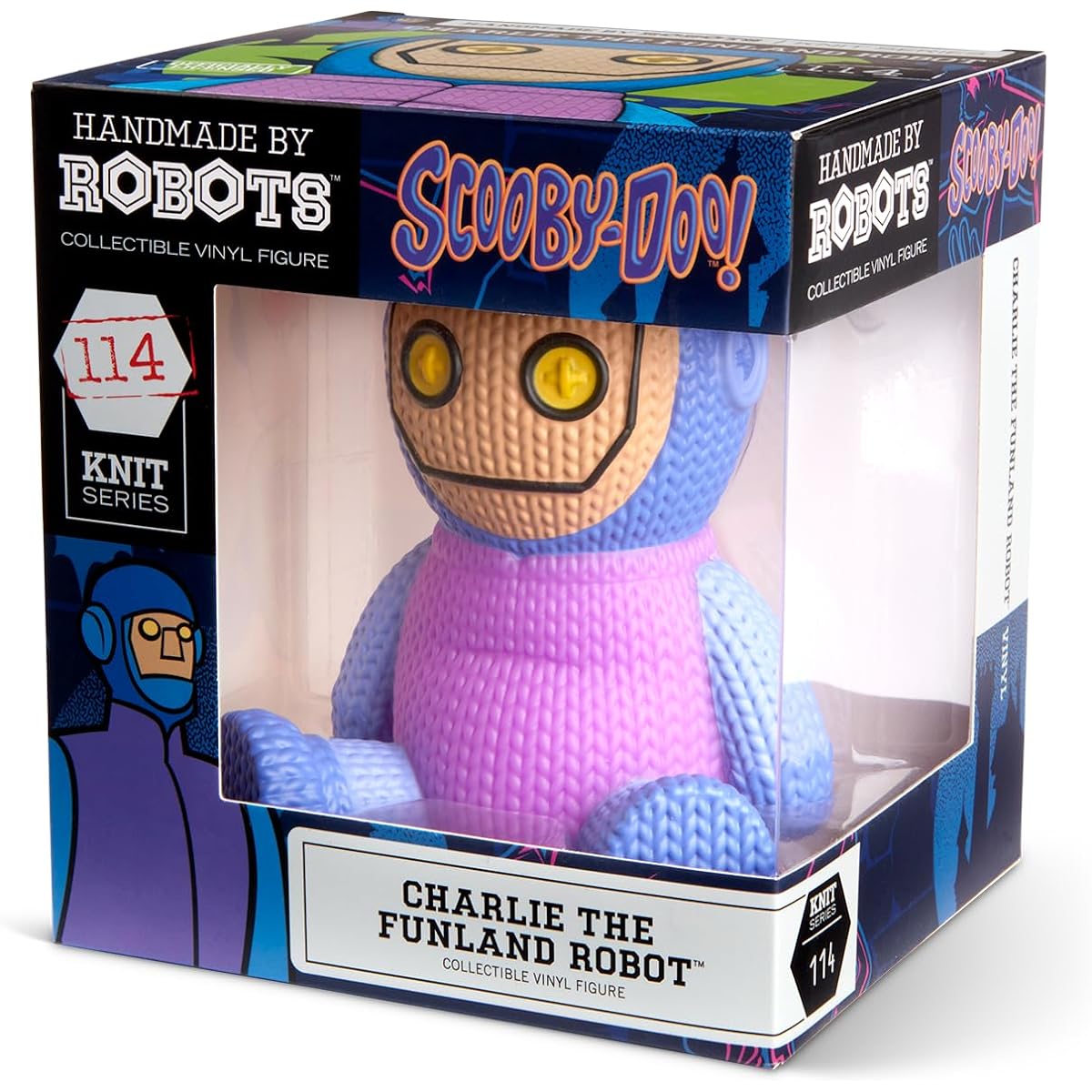 Handmade by Robotz Bensassen Deutsch - Scooby-Doo - Charlie the Funland Robot HMBR Vinyl Figure (Net)