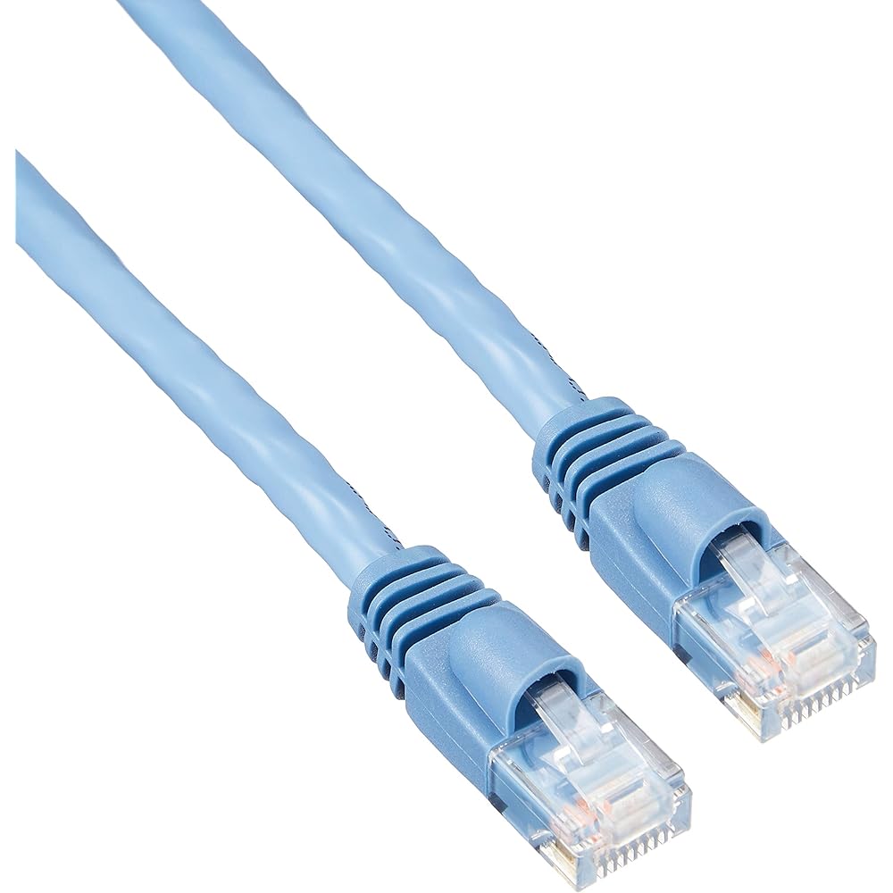 Digio2 LAN Cable Category 6 Compatible Cross 5m Blue Set of 60 45391