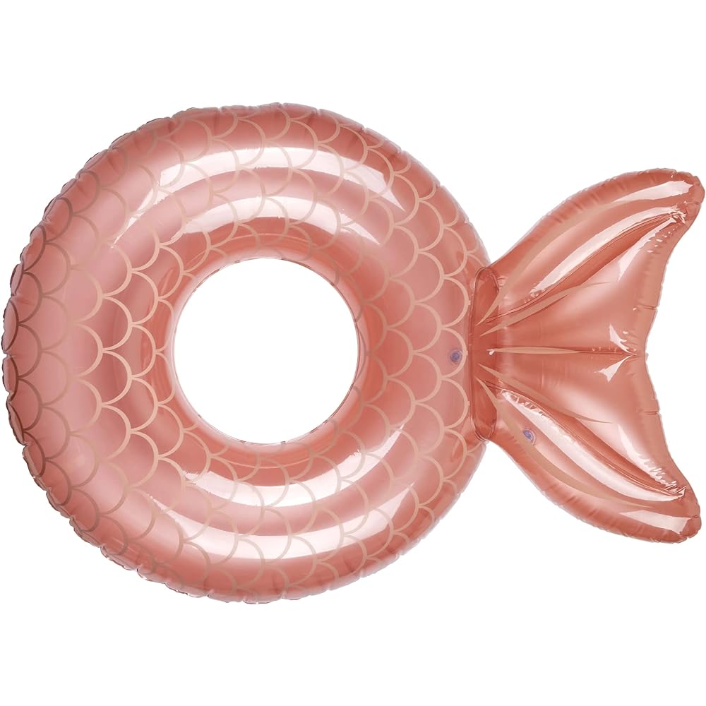 SUNNYLIFE Pool Ring Mermaid Rose Gold