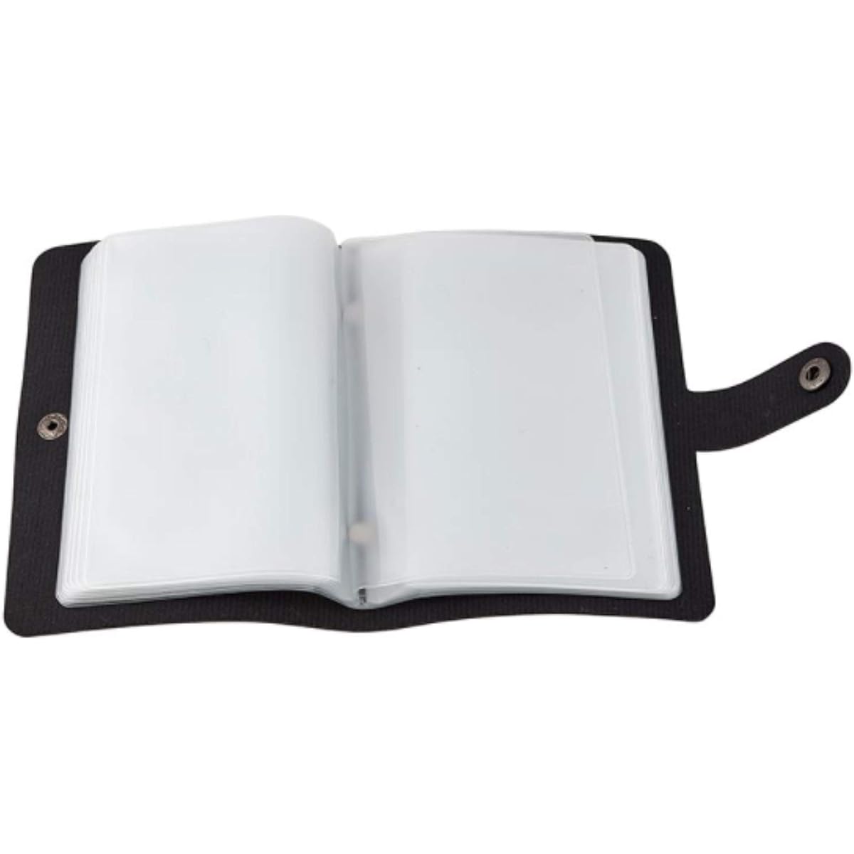H HOLLY LINES Prayer Card Holder Faux Leather Holy Card Organizer for Religious Prayer Cards, Funeral Cards, Religious Items Includes 3 Catholic Prayer Cards