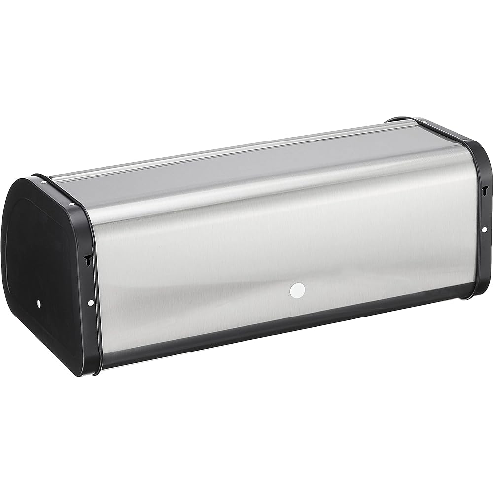 Brabantia Bread Bin FPP Matte Roll Top Storage for Bread, Seasonings, Snacks 299445