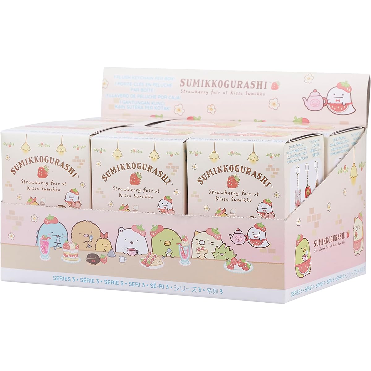 SUMIKKOGURASHI San-X Original Strawberry Series Blind Box Set of 6