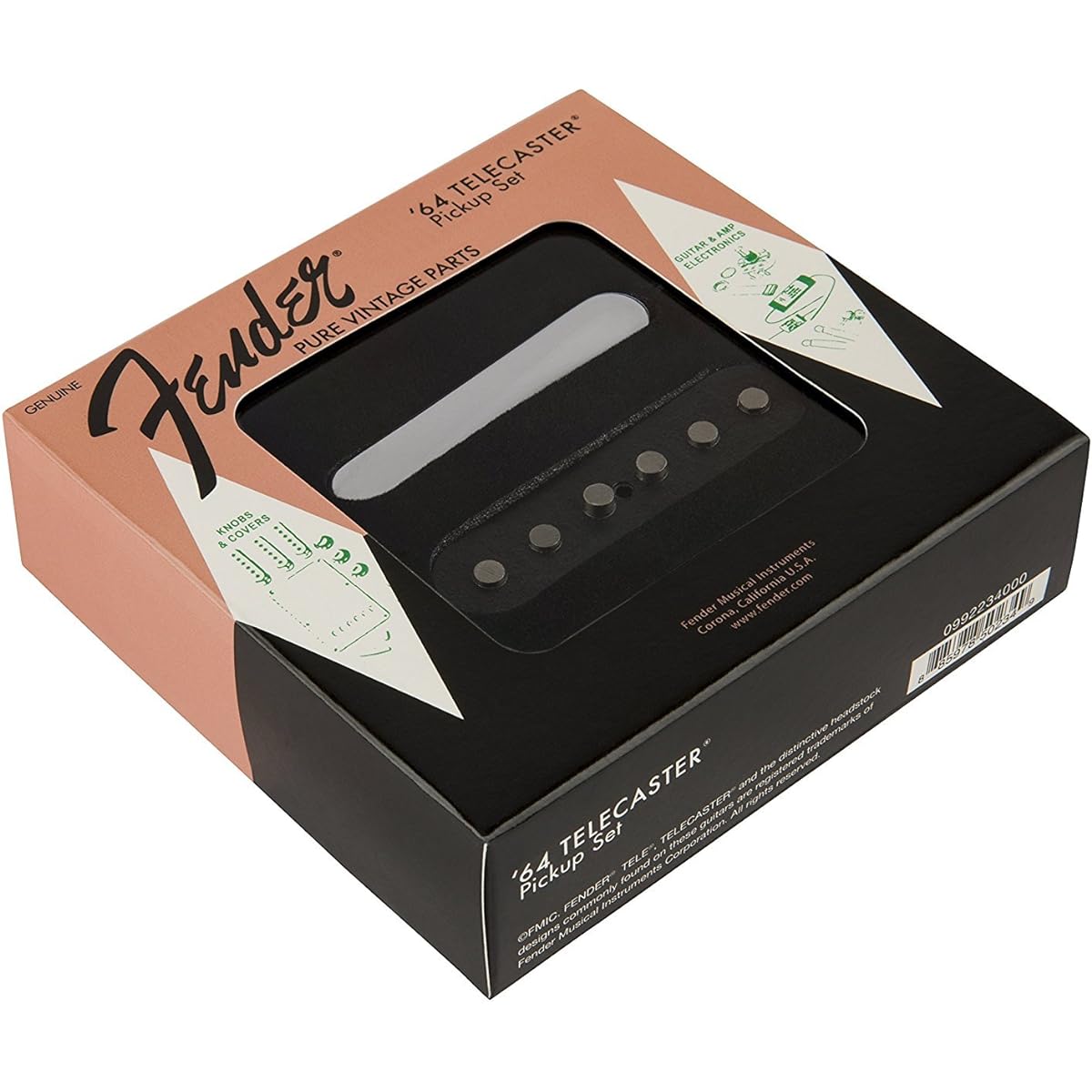 Fender ◆Fender Pure Vintage '64 Tele set of 2◆Telecaster/Telecaster guitar pickup 2-piece set "parallel import goods"