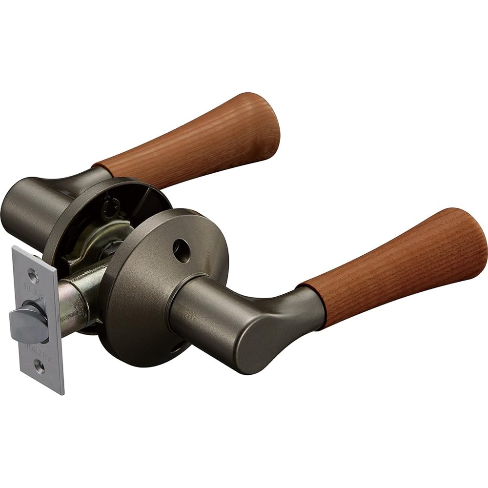 Mazroc Lever Lock Ecle Dual-use Replacement Barrier-Free Lever Lock Empty Lock EL5060-1MW-UMB Amber + M Brown Wooden Lever