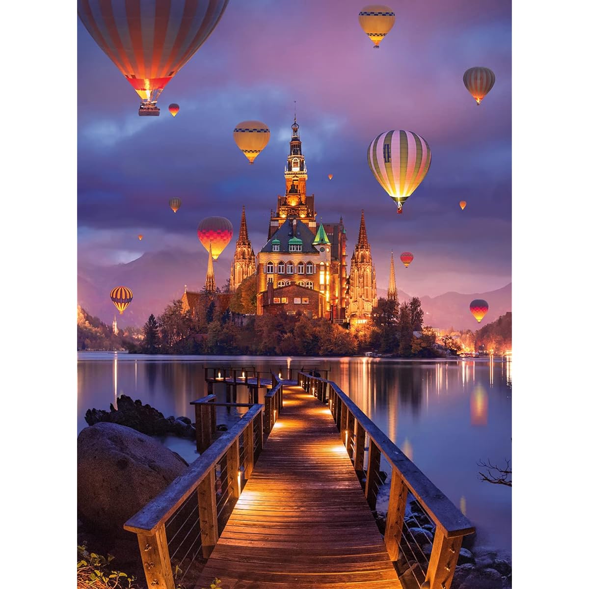 Buffalo Games Jigsaw Puzzle Bran Mystic Kingdom 1000 Pieces