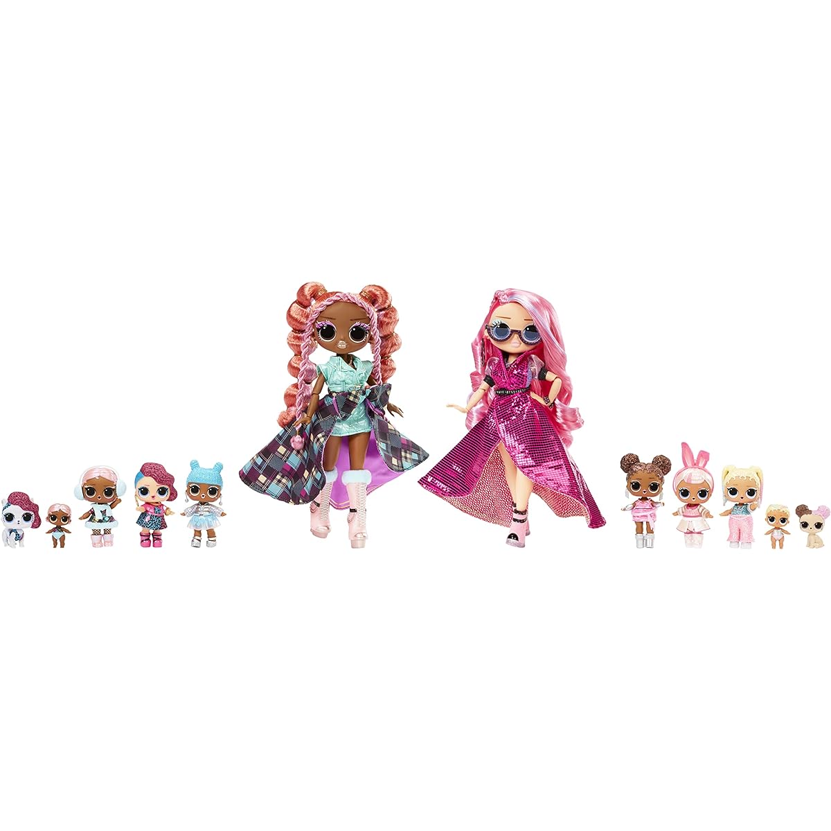 LOL Fashion Show Mega Runway play set / lol surprise L.O.L. Fashion Show Mega Runway 80+ surprise / 12 dolls, supermodels, over 1500 dress-up patterns