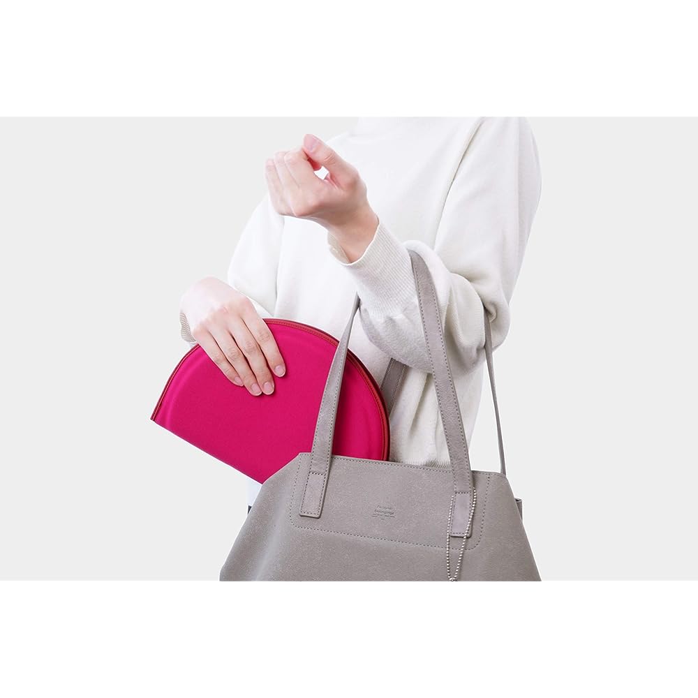 EXGEL Mini Puni Plus Lemon Cushion Compact Made in Japan Portable Foldable