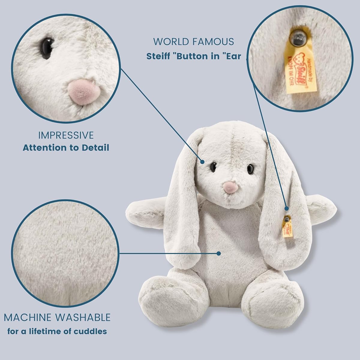 Steiff Cuddly Friends Hoppy the Rabbit 38cm 080487