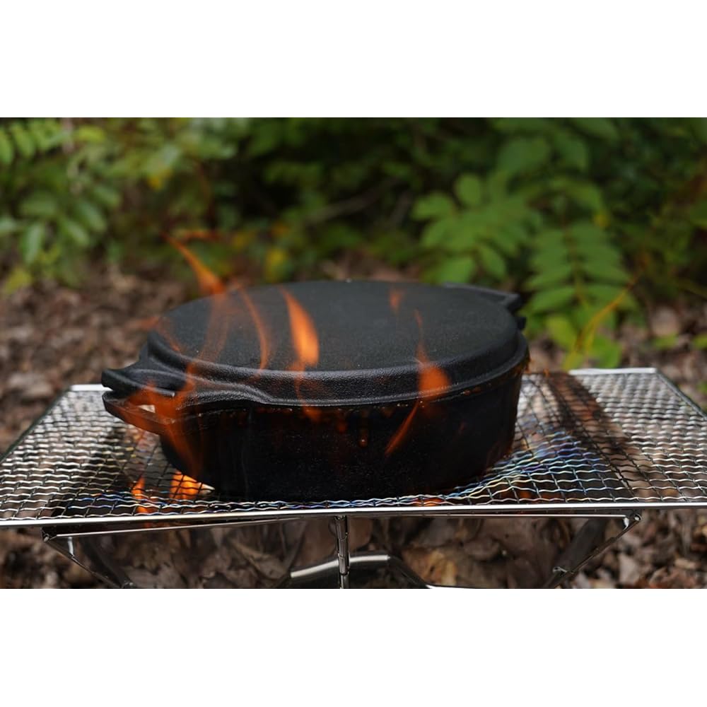 Ikenaga Iron Works Pot 24.5cm Made in Japan Compatible with IH Multi Size: Approx. Diameter 24.5 x Height 7.8cm