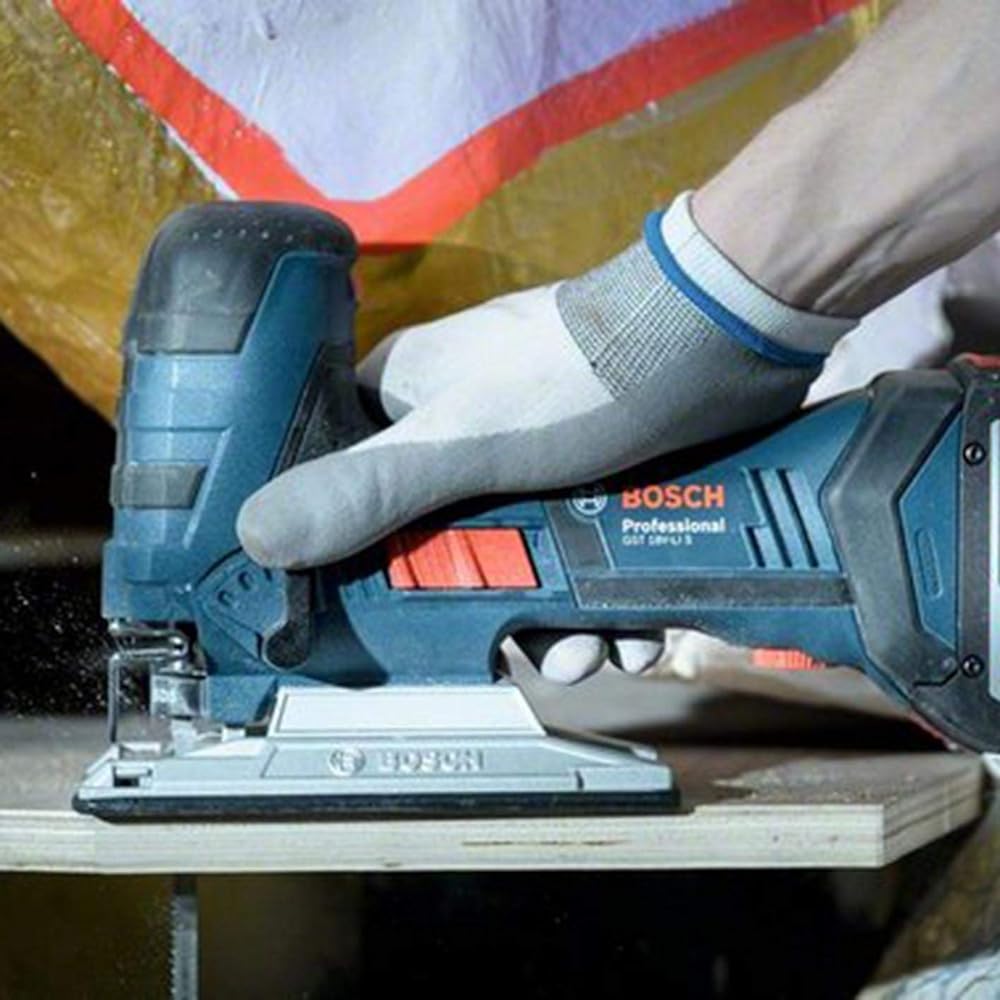 Bosch Professional 18V cordless jigsaw (body only, carrying case included, battery and charger sold separately) GST18V-LISH