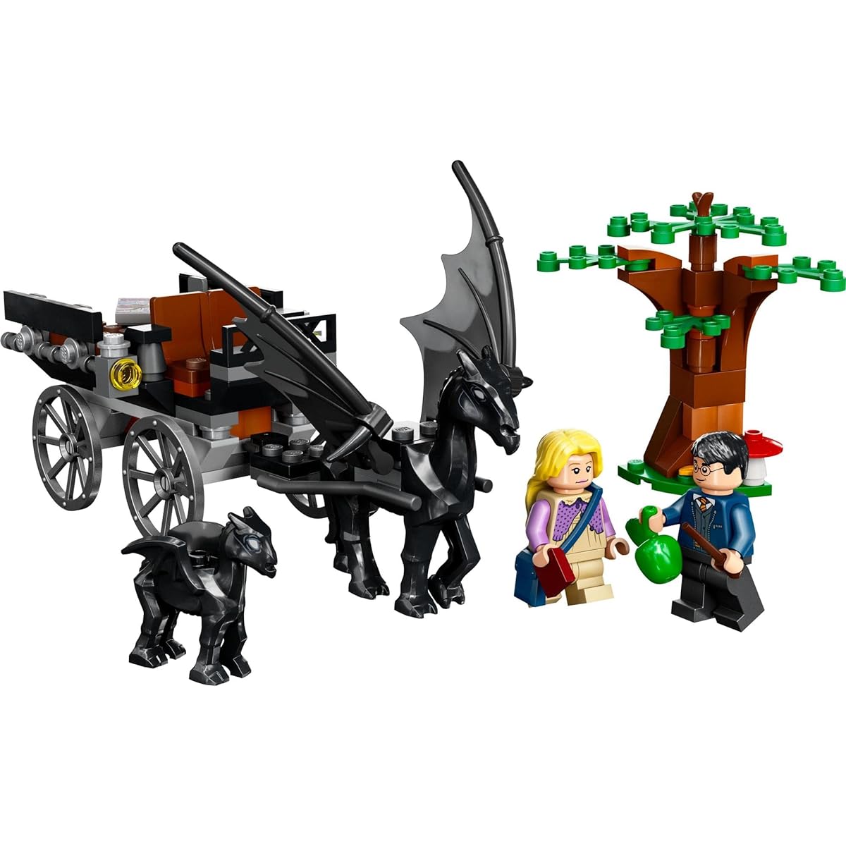 LEGO Harry Potter Hogwarts(TM) Thestral Carriage 76400 Toy Blocks Gift Fantasy Vehicle Boys Girls Ages 7 and up