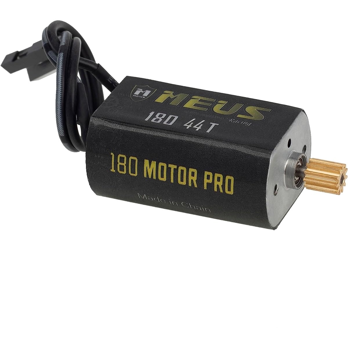 MEUS RACING 180 Pro Brushed TRX4M Motor 44T 11T with Brass Gears TRX4M for Defender/Bronco/K10/F150 1/18 RC Crawler Upgrade(44T)