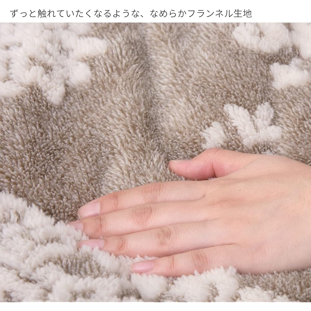 Hagiwara Kotatsu Futon Gray Approx. 190 x 190cm "Scrunchy" Snowflake Damask Pattern Scandinavian Princess Style