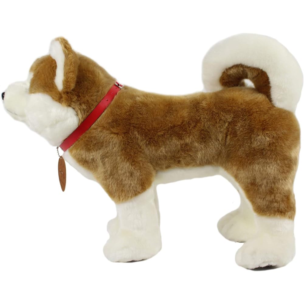 Akita dog Masaru stuffed toy standing L