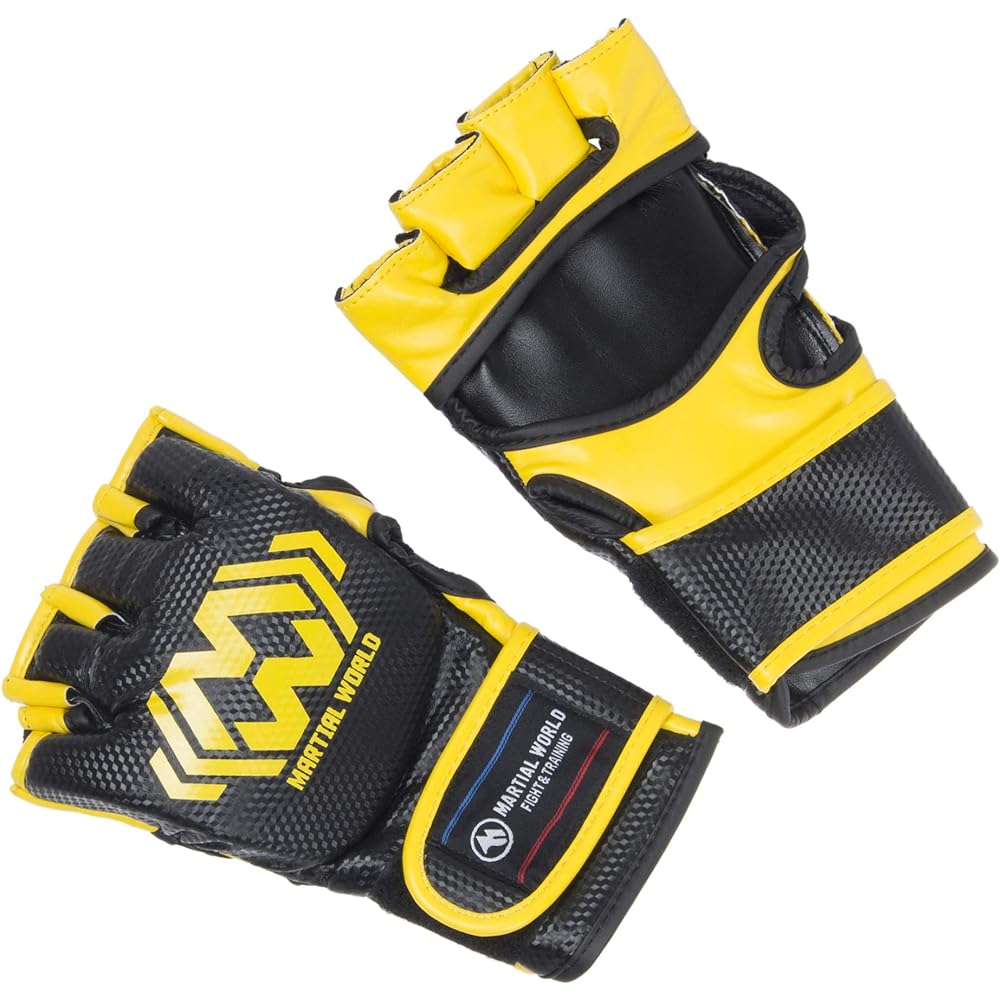 Martial World (MARTIAL WORLD) MMA Gloves Training Open Finger PG82-L-