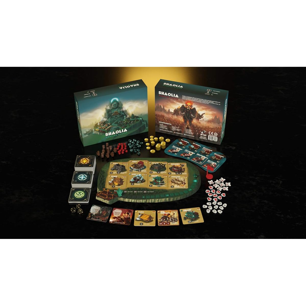 Shaolia:Warring States Board Game