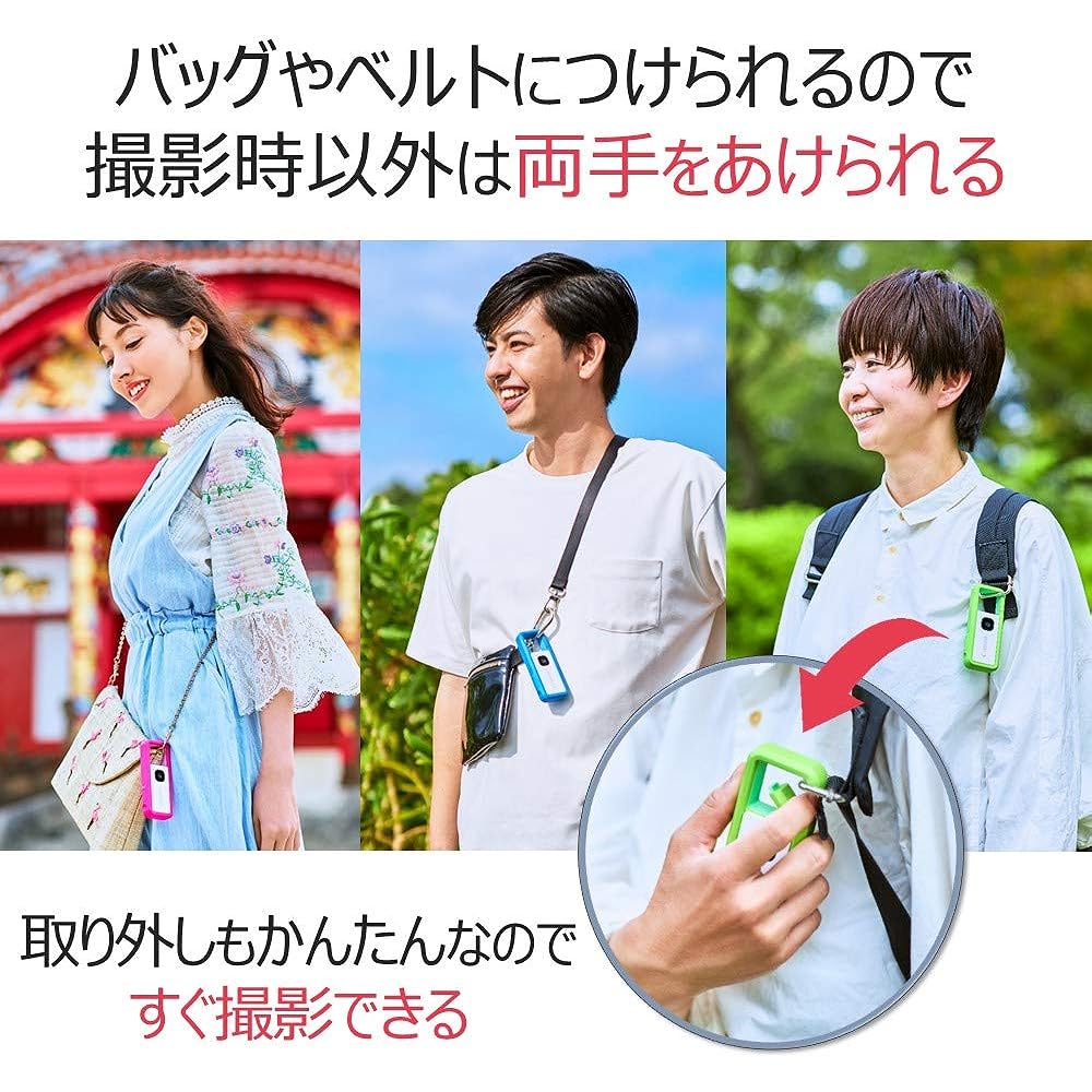 Canon camera iNSPiC REC GRAY Gray (small/waterproof/durable) Wearable camera FV-100 GRAY