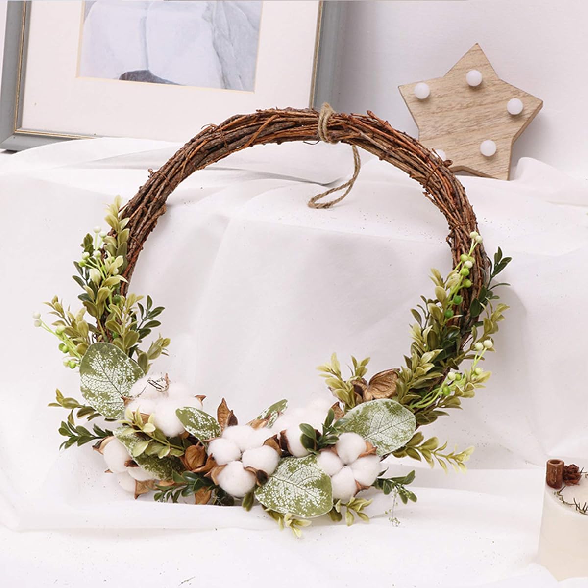 WERUILG Wreaths, Door Wreaths, Artificial Flowers, Handmade Wreaths, Popular, Store Entrances, Doors, Wall Hangings, Photography Tools, Garden Decorations, Wall Hanging Flowers, Party Decorations, Moving, Housewarming Gifts