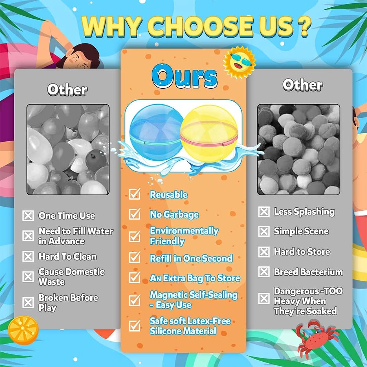 Water balloon.