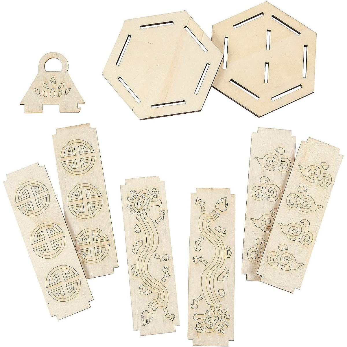 Fun Express Make Your Own Asian Lanterns – 6 pcs