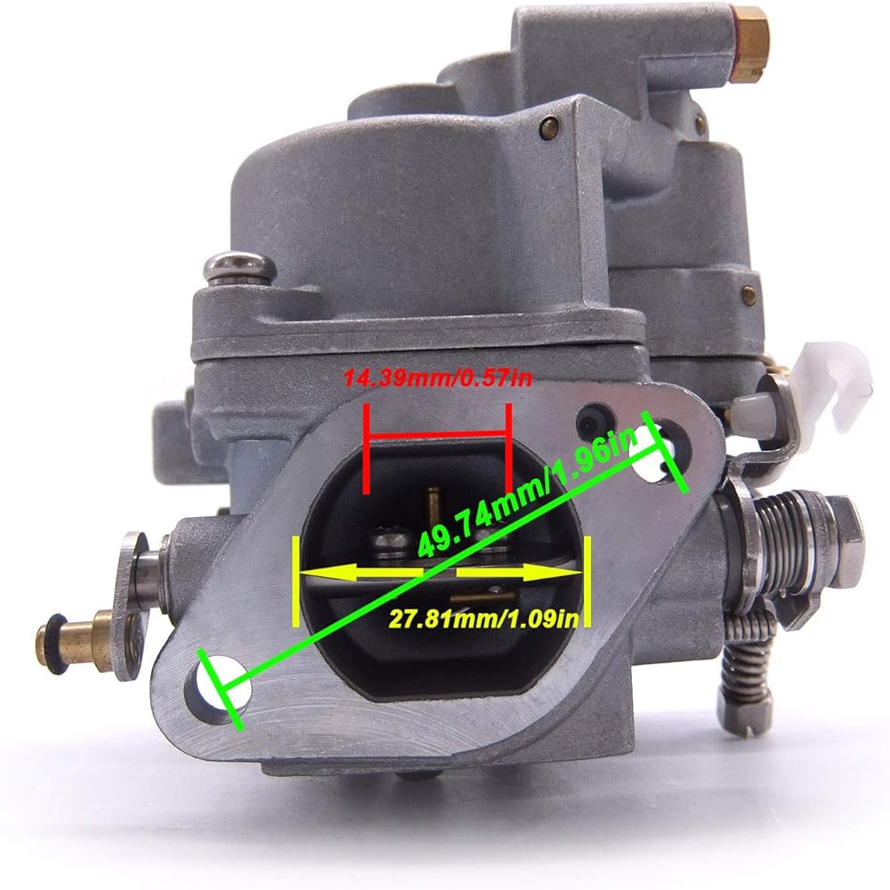 Outboard Motor 6AU-14301-40 6AU-14301-41 Carburetor Assy Yamaha T9.9G F9.9F 9.9HP Boat Engine Electric Start