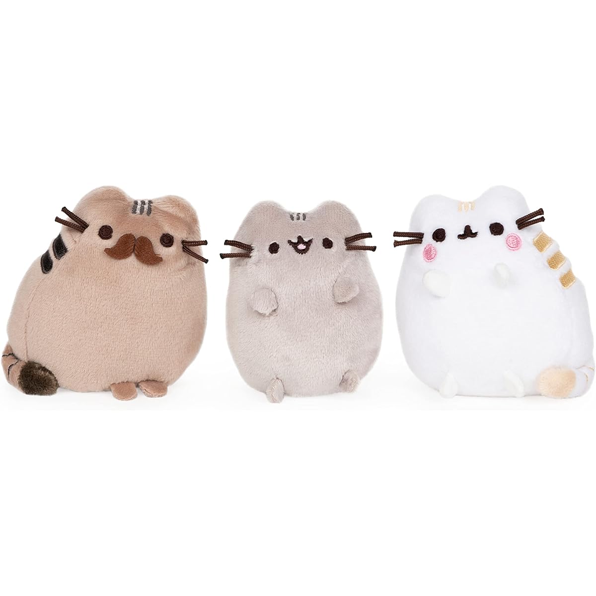 GUND Pusheen Family Gathering Collector Set Plush Cat Set of 3