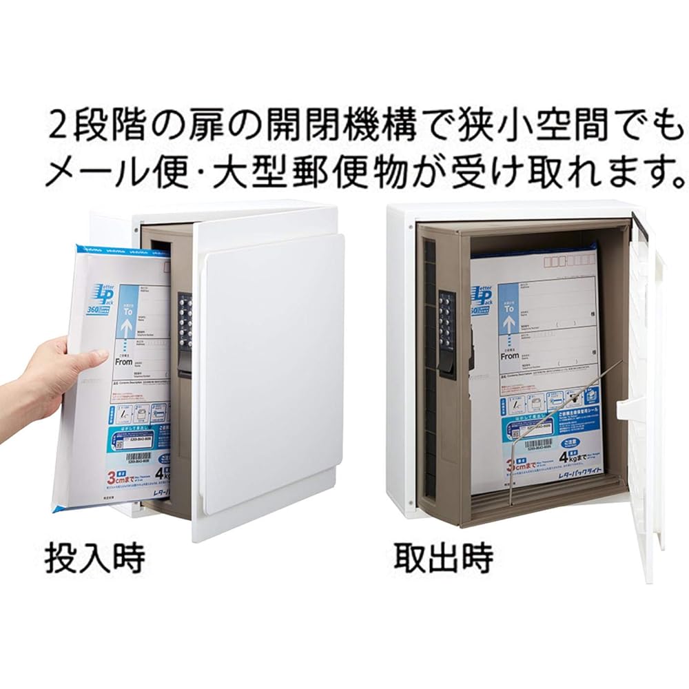 NASTA Post Wall Mounted Type W340 x H415 Left Hand KS-MB36F-LPK-BK Drip-proof Type Front Side Front Black