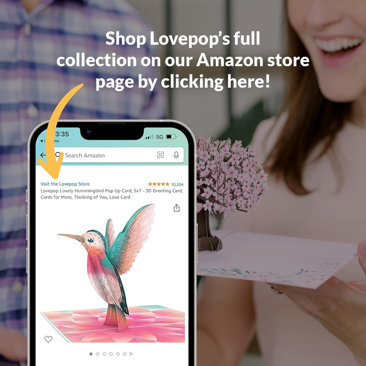 Lovepop Happy Easter Bundle - Easter Pop-Up Cards and Floral Bouquet - Unique Pop-Up Easter Cards and Paper Flower Gifts