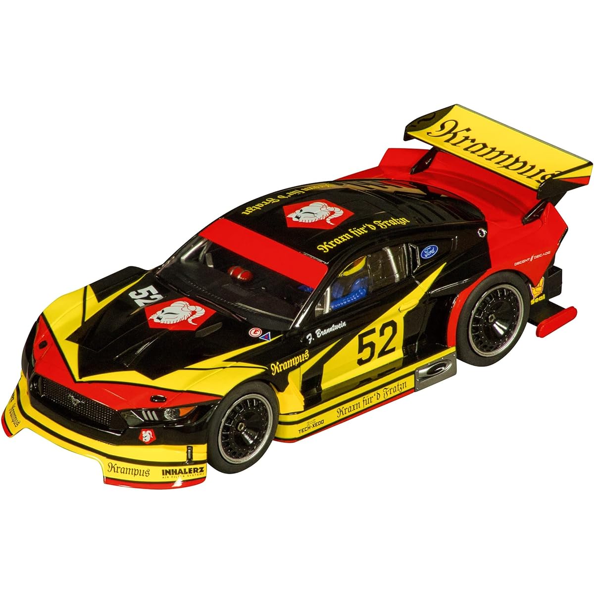 Carrera 31031 Ford Mustang GTY No.52 1:32 Scale Digital Slot Car Race Car Digital Slot Car Race Track