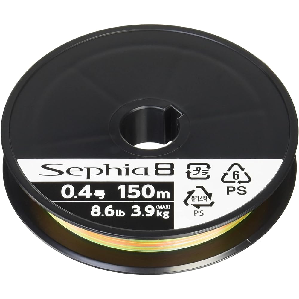SHIMANO PE Line Egging Sephia 8 0.4/0.5/0.6/0.8 150m (LD-E51S)/200m (LD-E61S)