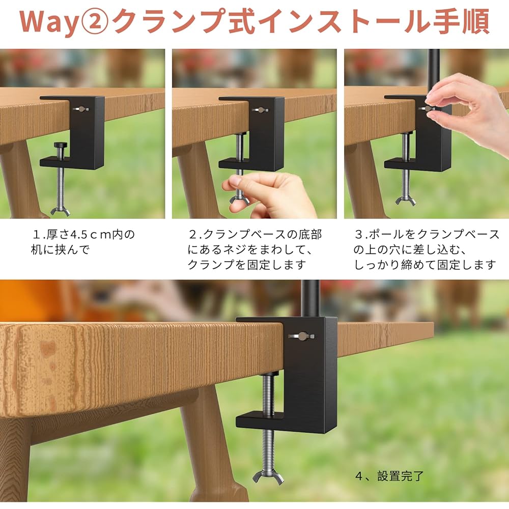 Lantern Stand, Hanging Rack, Camping Light Stand, Compact and Lightweight Made of Aluminum, Includes 2 Lantern Pole Hooks, Perfect for both tabletop and drive-in types, making it perfect for outdoor equipment.