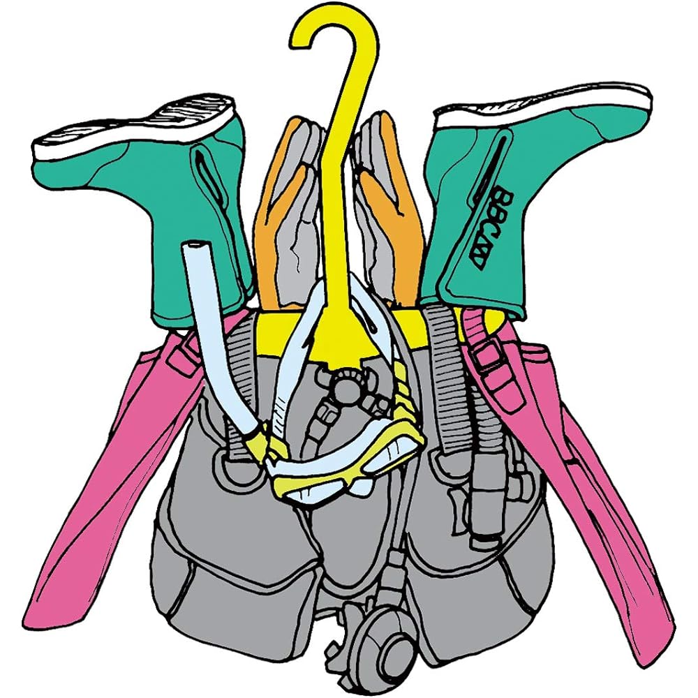 Wetsuit Hanger Diving Hanger Wetsuit Drysuit Made in Japan Diving Marine Sports Scuba Diving BBC BBC